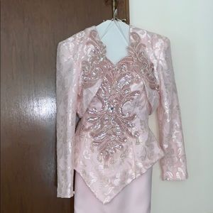 Pink Dress with Jacket